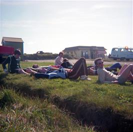 An ice-cream stop at Widemouth Bay (Photo: Kevin Presland)